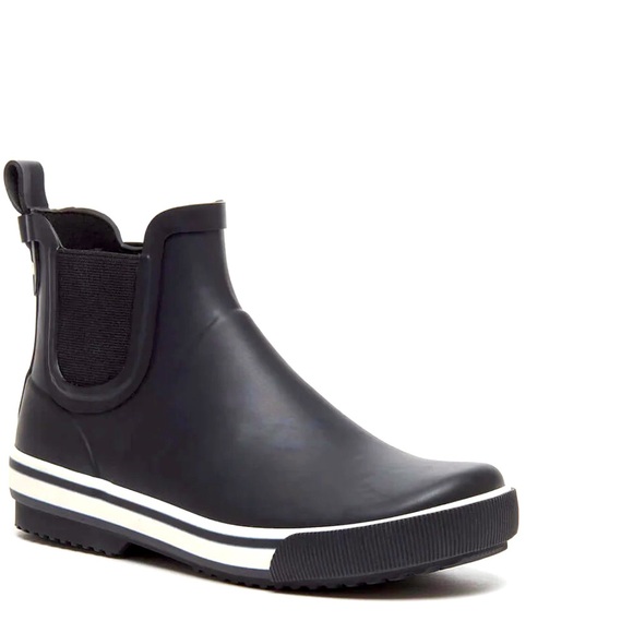 ROCKET DOG Rainbow Black Rain Bootie all sizes - Picture 1 of 6